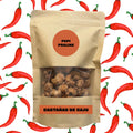 Praliné de castaña de cajú artesanal Pepi Praliné — garrapiñada premium con chiles sal de mar y limón, bolsa kraft zipper